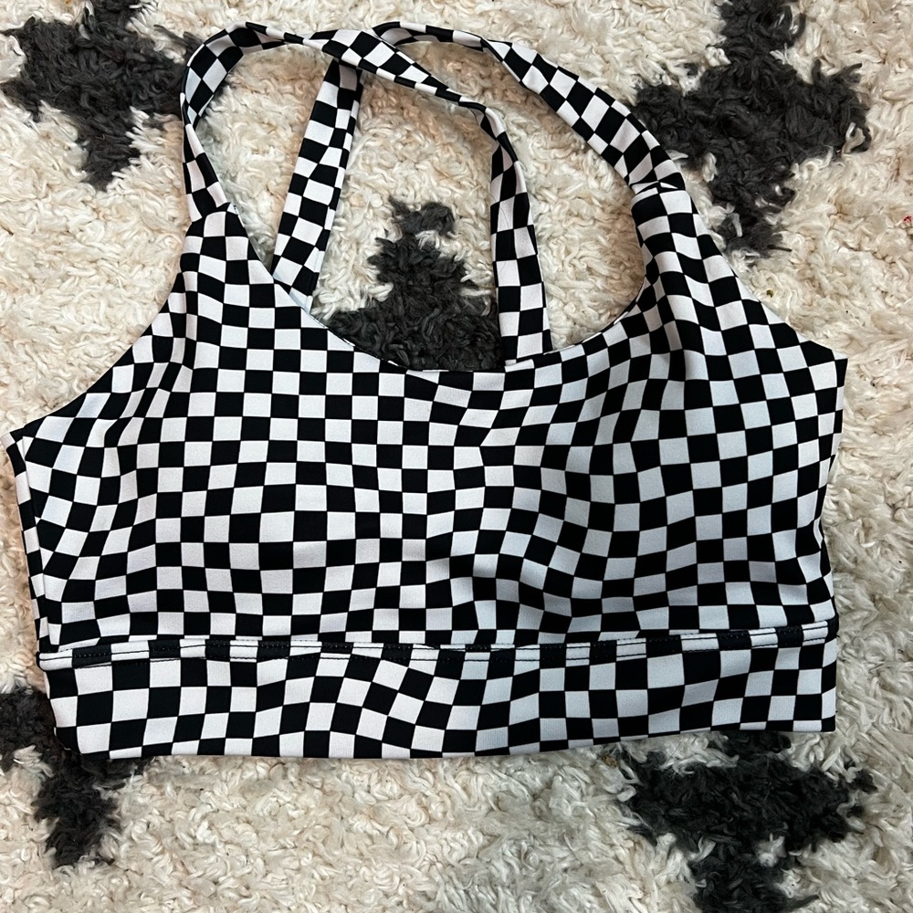 Dyce Active size small Bra - checkered